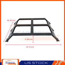 For 2005-2021 Toyota Tacoma Pickup Truck Steel High Bed Ladder Rack Roof Rear Bk