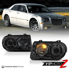05-10 Chrysler 300c Factory Style Smoked Lens Replacement Headlight Leftright
