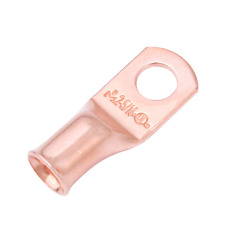 Selterm 2 Awg 516 Ring Battery Cable End Terminal Lugs Bare Copper