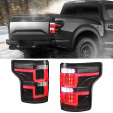 Set2 Smoke Tinted Full Led Tail Lights Rear Lamps For 15-17 Ford F150 Lhrh