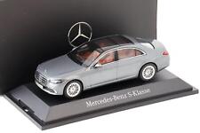 143 Herpa Mercedes S Class V223 Selenite Grey Dealer Version