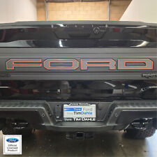 2024 Ford Raptor F-150 Tailgate Letter Outlines - Vinyl Stickers Decals