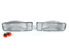 Depo Chrome Clear Front Bumper Signal Lights For 1996-1998 Toyota 4runner