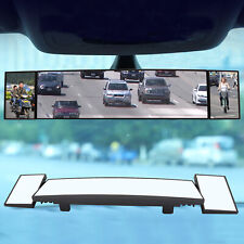 390mm Foldable Car Interior Rear View Mirror Rearview Wide Angle Blind Spot Auto