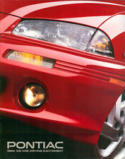 1994 Pontiac Full Line Dealer Brochure - Firebird
