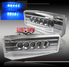 Universal Blue Led Signal Side Marker Lights For 240sx Altima Frontier Maxima