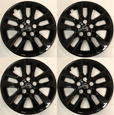 4 New 16 Gloss Black Hub Cap Wheel Cover That Fit 2007-2018 Nissan Altima