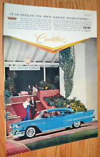 1958 Cadillac Fleetwood 60 Special Original Large Vintage Advertisement Ad 58