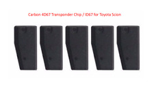5 Car Key Chips Carbon 4d67 Transponder Chip Id67 For Toyota Scion