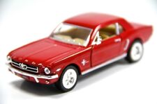 5 Kinsmart 1964 12 Ford Mustang Diecast Model Toy Car 136 Red