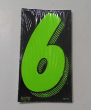 Number 6 Large Stickers Car Sale Price Year Big 7.5 Number Decal Window Qty 12