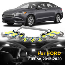 9x White Led Interior Trunk Lights For Ford Fusion 2013-2020 Package Kit Tool