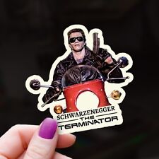 Cyborging Out With Arnold Schwarzenegger The Terminator Sticker Ships Free