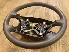 1998-2002 Toyota 4runner Steering Wheel Leather Oak Brown Cruise Oem