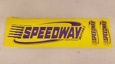 Speedway Motors Race Car Racing Decals Stickers
