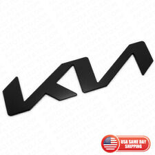 For New Kia Front Or Rear Matte Black Logo Emblem Nameplate Badge Sport 2021
