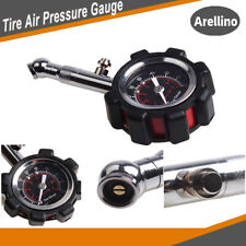 Car Truck Motor Tyre Tire Air Pressure Gauge Dial Meter Tester Valve 100 Psi Us