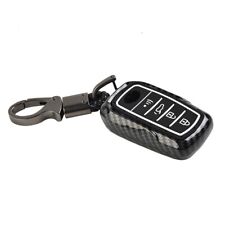 For Toyota For Land Cruiser For Tundra Carbon Fiber Remote Key Fob Case Cover