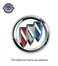 Buick Gm Logo Vinyl Decal Sticker Car Truck Bumper 4mil Bubble Free Us Made