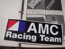 Amc Racing Team Decal Amx Javelin Jeep Gremlin Hornet Cj5 Cj7 Spirit Bargain