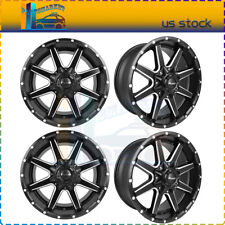 Set Of 4 20 Inch 6x135 Pcd Alloy Wheel Rim 106.2mm Bore 0mm Offset For Ford F150