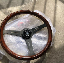 380mm Classic Wood Nardi Style Steering Wheel 15inch Racing Mahogany Wheel