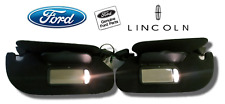 05-2014 Ford Expedition Lincoln Navigator Sunvisor Set Sun Visor Black Homelink