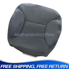 Driver Bottom Leather Seat Cover Med Opal Gray For 1992 1993 1994 Ford Bronco
