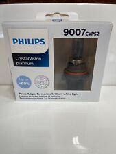 2x- Philips Crystal Vision Platinum 9007 Hb5 Lamp Bulbs New