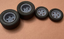 Resin 1715 Scale Inch Weld Pro Star Drag Wheels With Cheater Slicks 124 125