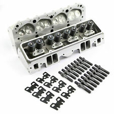 Sbc Chevy 350 Alum Cylinder Heads For Roller Cam 200cc 64 716 Studs G Plates
