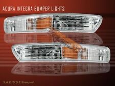 Fit For 98 99 00 01 Acura Integra Clear Signal Bumper Lights
