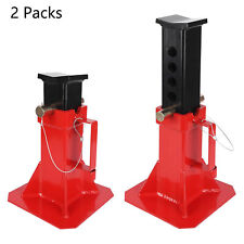 2 Packs Car Jack Stand Heavy Duty Pin Type Adjustable Height With Lock 12 Ton Us