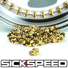 50 Pc 24k Gold Wheel Rivets For Wheelrim Lip P13