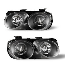 For 1998-2001 Acura Integra Headlights Projector Halo Headlamps Clear Leftright