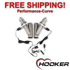 Hooker Electric Exhaust Cutout W Remote - Pair - 3 - 11052hkr