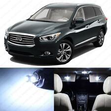 15 X White Led Interior Light Package For 2013 - 2021 Infiniti Jx35 Qx60 Tool