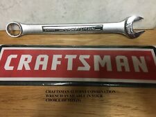 Craftsman Combination Wrench Sae Or Metric 12 Pt Choice Of Size Free Ship