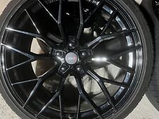 Mercedes C63 Savini Wheels 20sv-f2 Gloss Black B15 Set Of 4