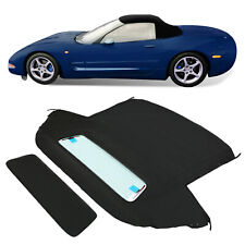 Convertible Soft Top Heated Glass Window Fits For Corvette C5 1998-2004