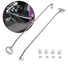 Stainless Steel Car Door Prop Open Rods Car Truck Shows Bear Claw Latch Hot Rod
