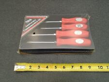 Snap On Tools 70th Anniversary Commemorative Red Screwdriver Set 1990 New 122-q