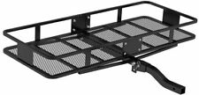 500 Lbs Hitch Cargo Carrier Mounted Basket Foldable Luggage Rack W 2 Receiver