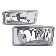 For Chevy Silverado 2007-2015 Clear Lens Pair Front Bumper Fog Light Lamps Lhrh