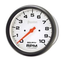 Auto Meter 5898 5 Phantom In-dash Electric Tachometer Gauge 0-10000 Rpm
