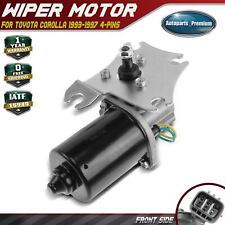 Front Windshield Wiper Motor For Toyota Corolla 1993 1994 1995 1996 1997 4 Pins