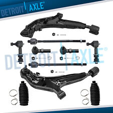 For 1995-1999 Nissan Maxima I30 - 10pc Front Lower Control Arm Tierod Sway Bar