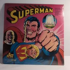 Superman Vinyl Lp Record 1975 Three Adventures 8169 New Sealed Power Records