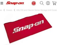 Snap On 72inch Master Series Tool Box Cover Red With Silver Snap On Logo Kac1003