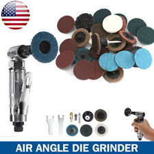 90 Degree Air Angle Die Grinder -14 Mini Pneumatic Polishing Carving Discs Kit